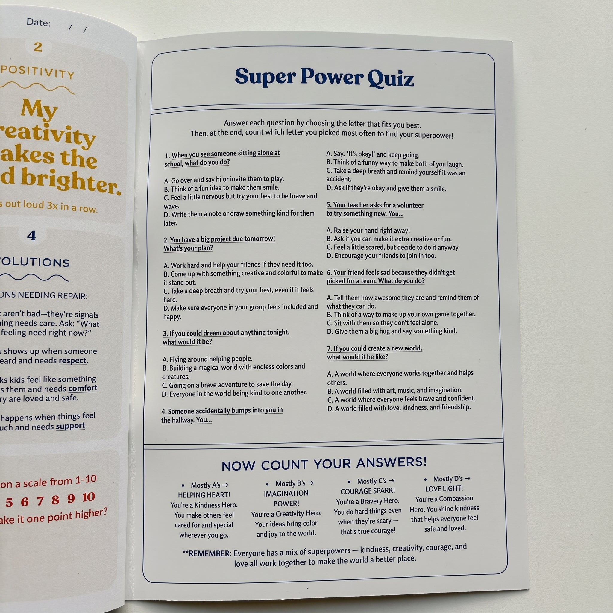 My Daily Reset Workbook