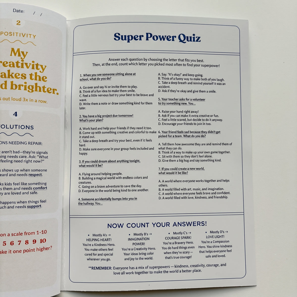 My Daily Reset Workbook