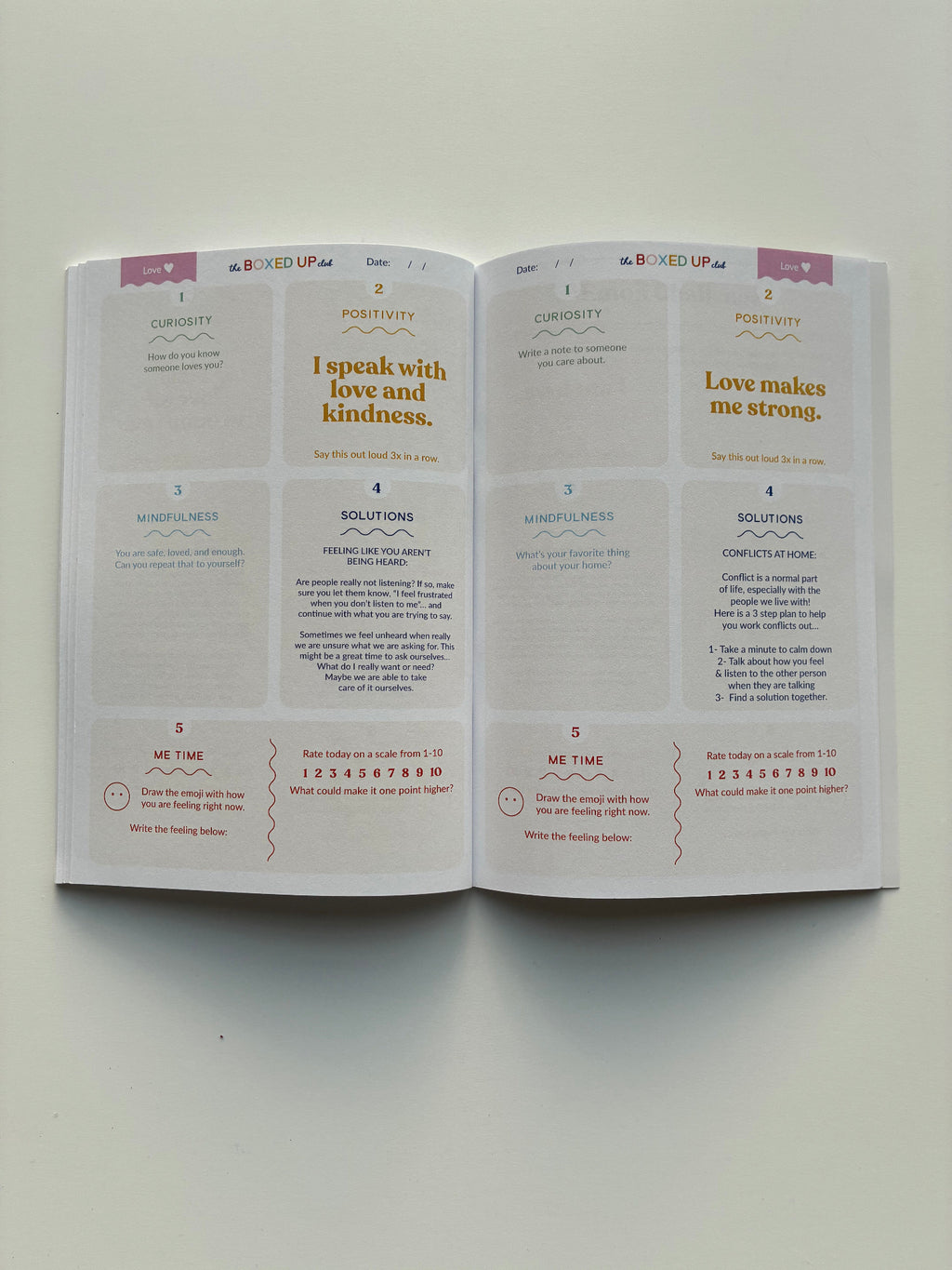 Emotions workbook for teens