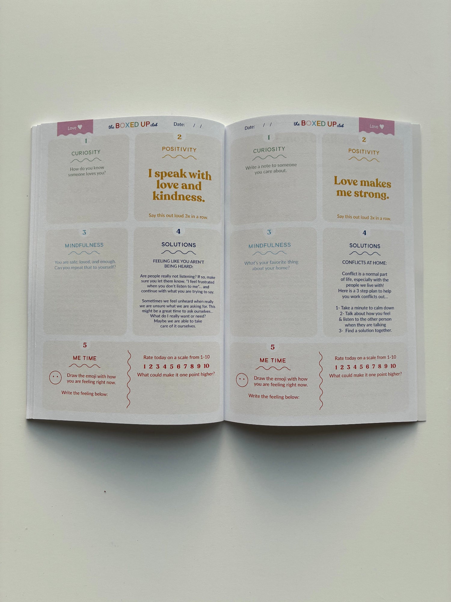 Emotions workbook for teens