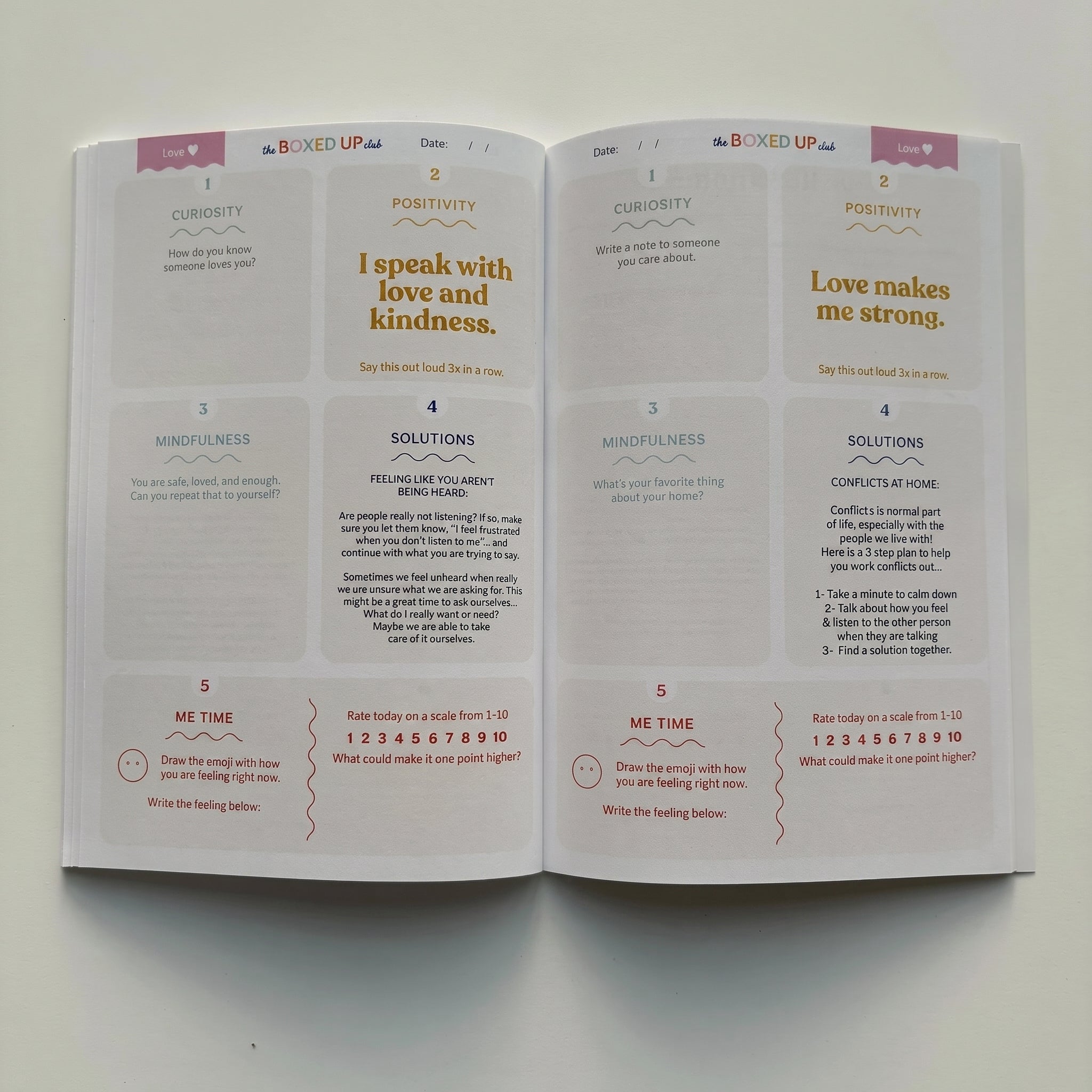 My Daily Reset Workbook