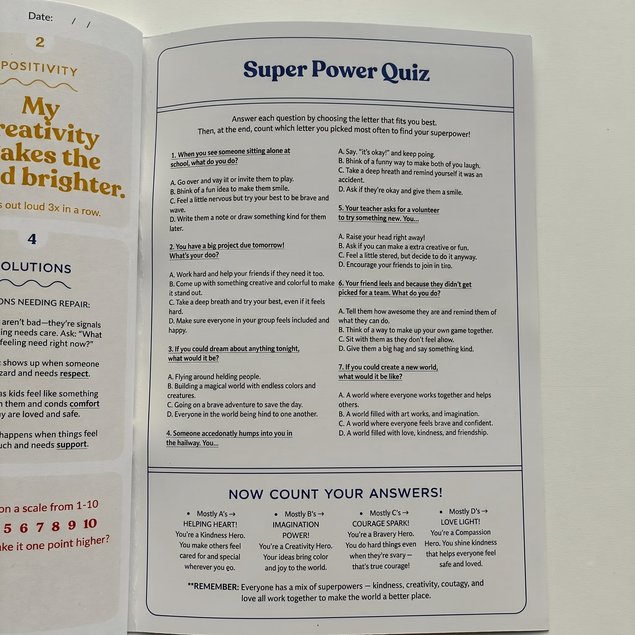 My Daily Reset Workbook