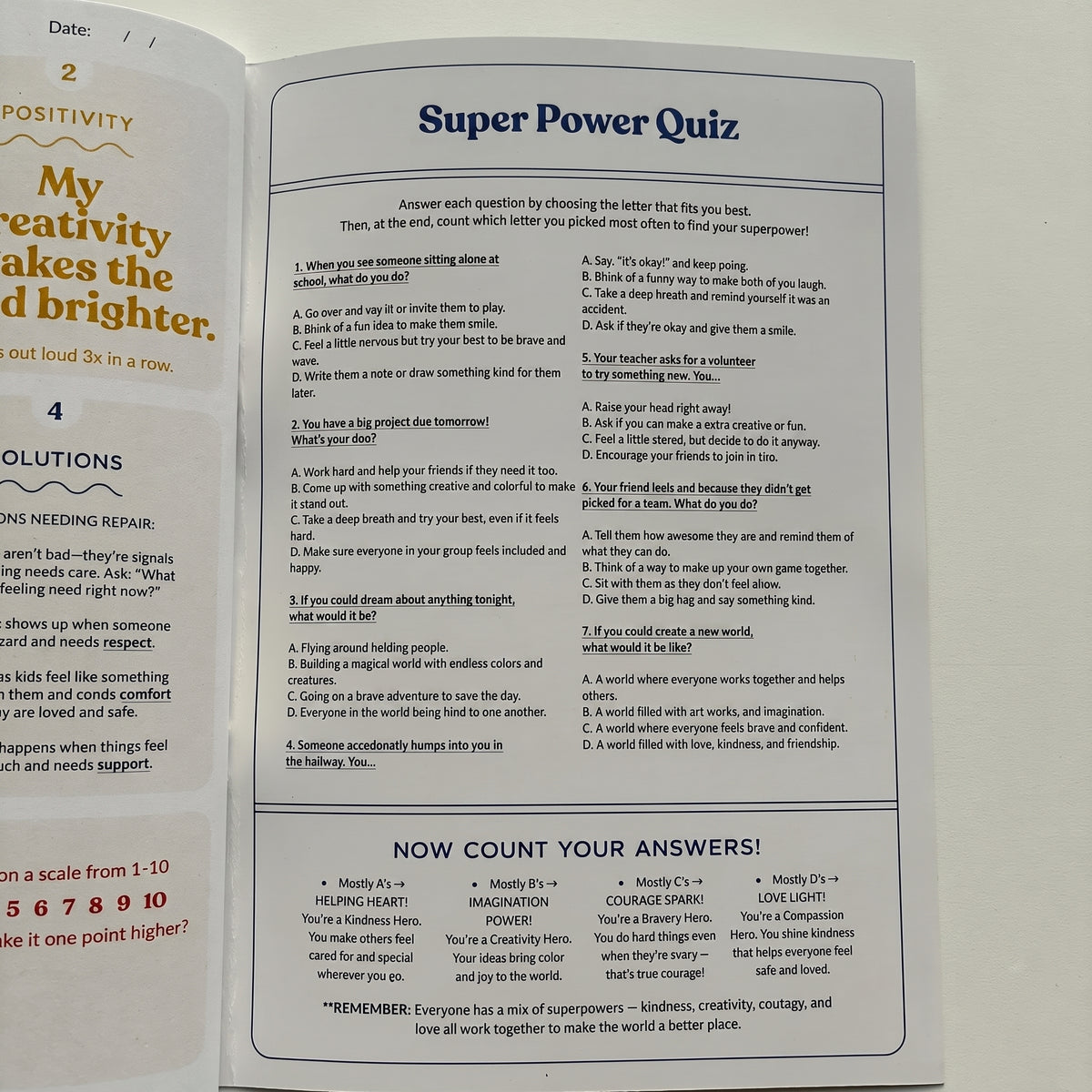 My Daily Reset Workbook